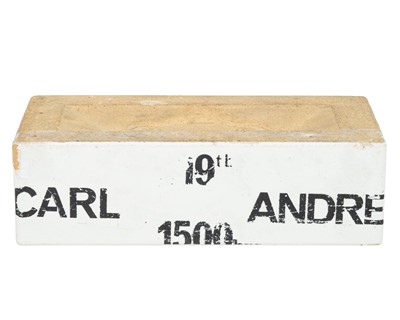 Lot 721 - Carl ANDRE (1935-2024)