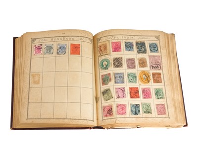 Lot 388 - An early Stamp Collection in Lincoln Stamp Album.