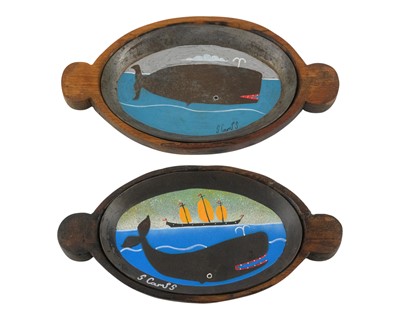 Lot 576 - Stephen CAMPS (1957) Two dishes.