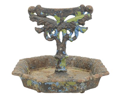 Lot 768 - A Victorian cast iron boot scraper.