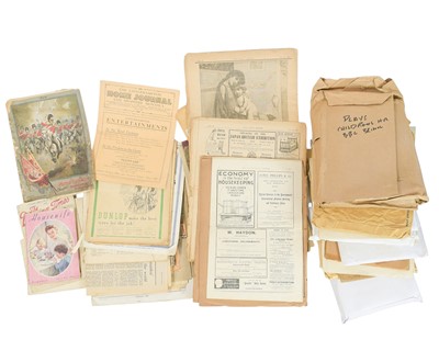 Lot 333 - Misc. Ephemera including theatrical related items.