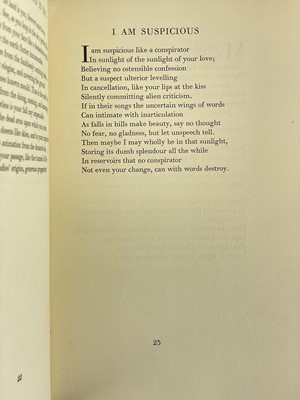 Lot 17 - (Poetry) George Barker