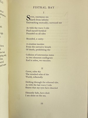 Lot 17 - (Poetry) George Barker