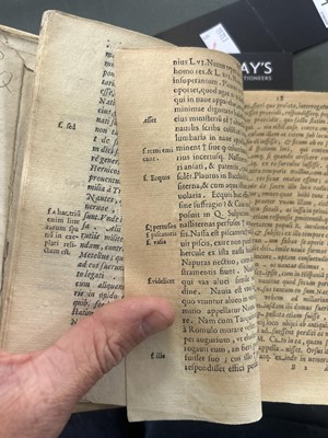 Lot 11 - (16th Century Rome Printing) Sextus Pompeius Festus