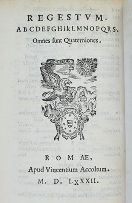 Lot 11 - (16th Century Rome Printing) Sextus Pompeius Festus