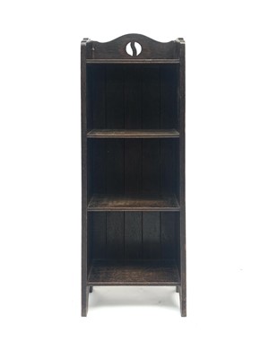 Lot 3203 - An oak open bookcase, early 20th century in...