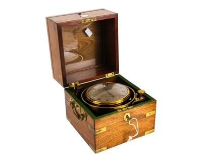 Lot 752 - A marine chronometer by Dwerrihouse, Ogston & Bell, numbered `13097/98.