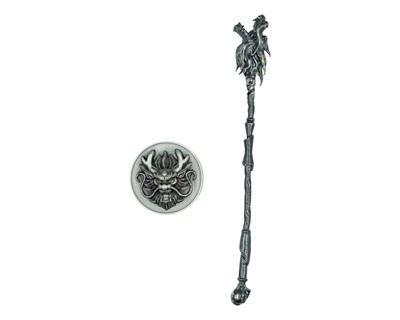 Lot 95 - Two .999 silver bullion objects.