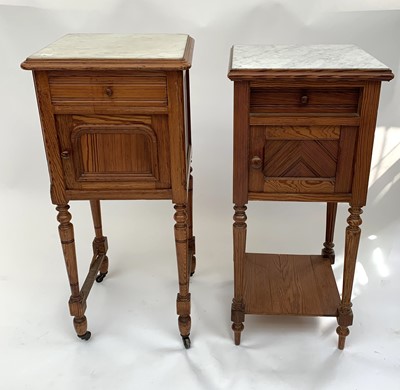 Lot 3219 - Two similar late 19th century French pitch...