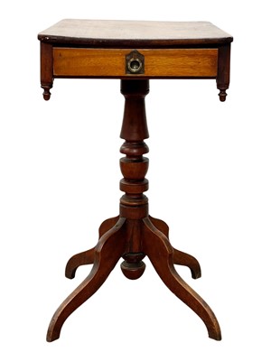 Lot 907 - A Victorian mahogany occasional table.