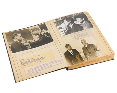 Lot 36 - A 1960s album of French press photographs.