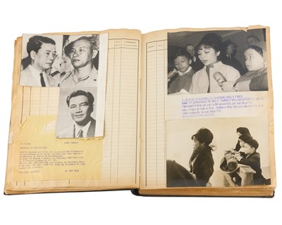 Lot 36 - A 1960s album of French press photographs.