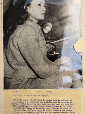Lot 36 - A 1960s album of French press photographs.
