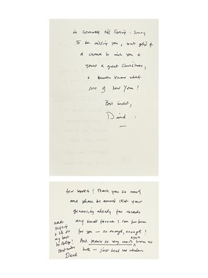Lot 30 - John Le Carré A.L.S.