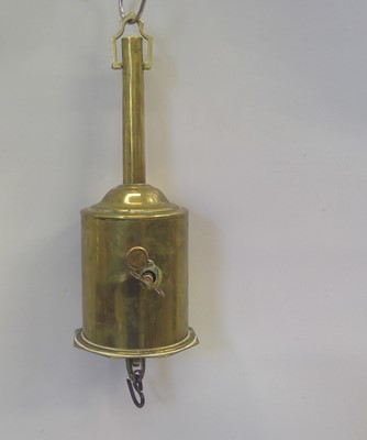 Lot 32 - A Victorian Clockwork Fire Jack. In Brass and...