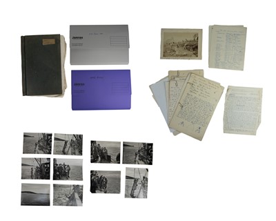 Lot 83 - (H.M.S Anson) The Archive of Frank Strike