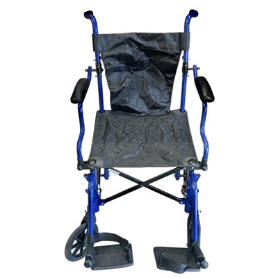 Lot 46 - An EliteCare lightweight folding wheelchair.