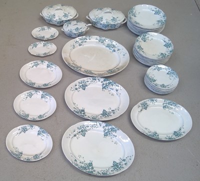 Lot 48 - An Antique Service, marked Severn, the Largest...