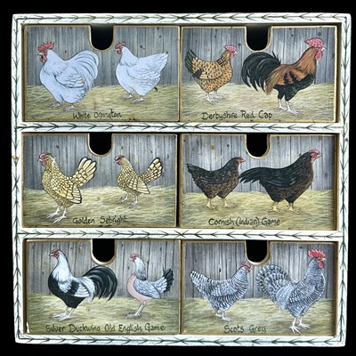 Lot 47 - A modern copy of a Matthew Rice "Chicken Barn"...