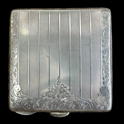 Lot 37 - A hallmarked for Birmingham, 1954/55 silver...