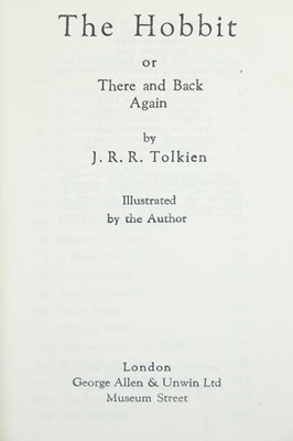 Lot 15 - J. R. R. Tolkien.