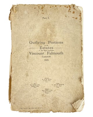 Lot 350 - (Cornwall) Falmouth Estate Sale