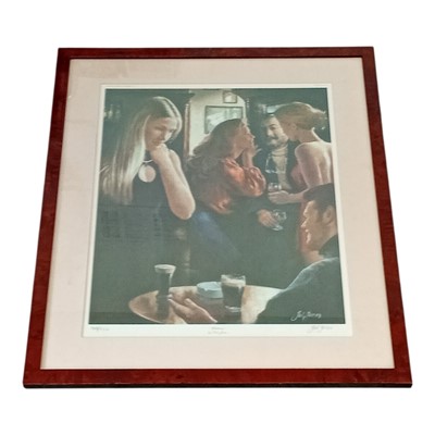 Lot 31 - Ted Jones limited edition print "Gluttony"...