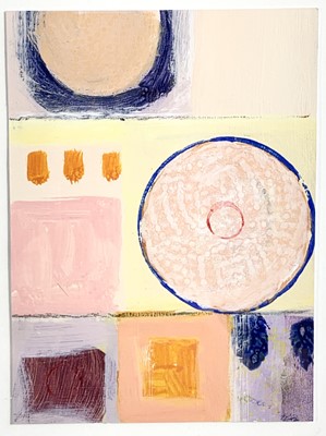 Lot 62 - Ray BARRY (1931) Abstract Mixed media Signed...