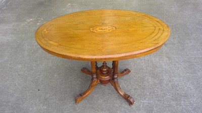 Lot 6 - A Victorian Loo Card Table. 67cm tall, 86cm...