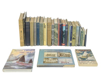 Lot 615 - Lifeboat, Lighthouse and Shipping Books.
