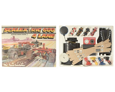 Lot 305 - Scalextric 600 4 lane boxed set.