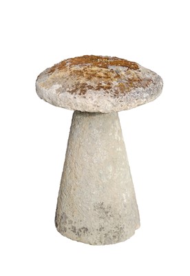 Lot 773 - A sandstone staddle stone.