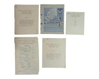 Lot 108 - (Ephemera)