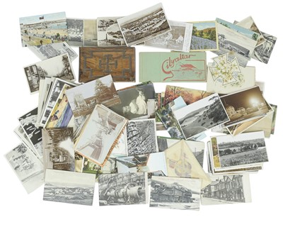 Lot 343 - Over 100 miscellaneous loose postcards.