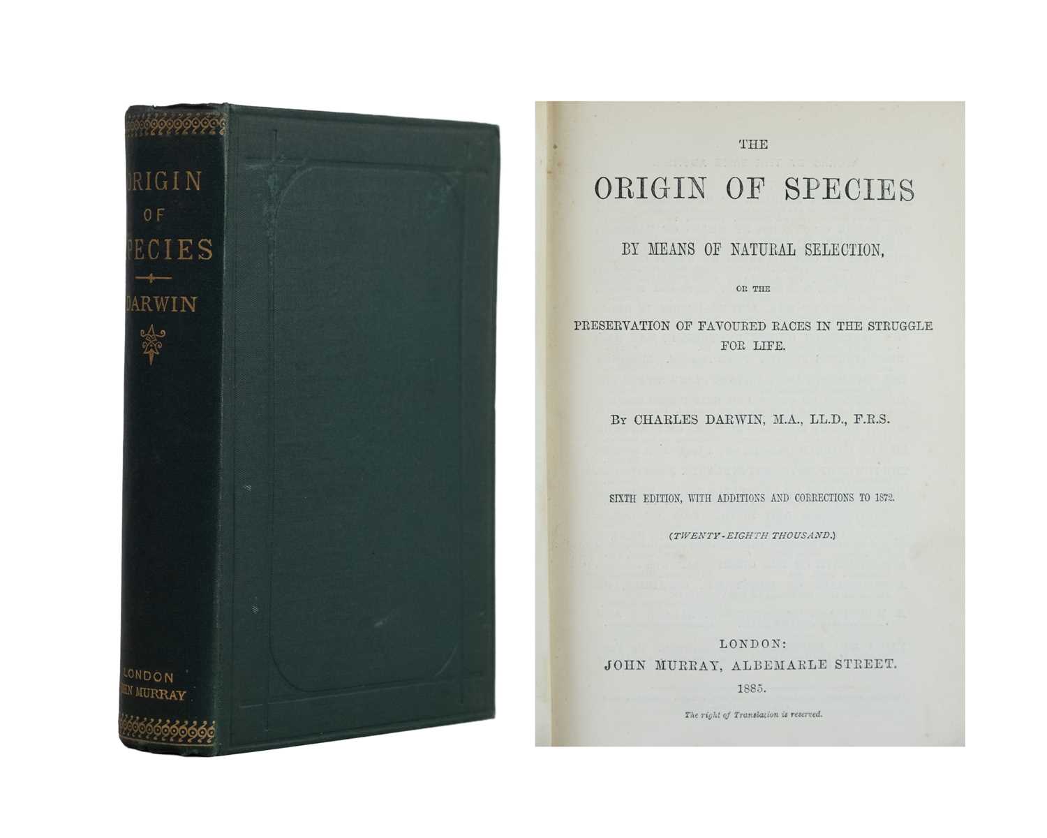 Lot 46 - Charles Darwin.