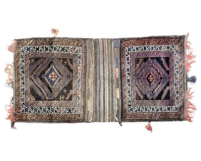 Lot 570 - A Middle Eastern camel bag.