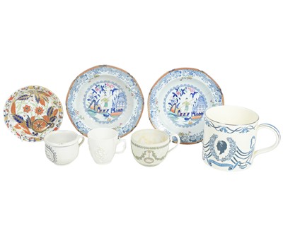 Lot 654 - A Bow blanc de Chine cup.