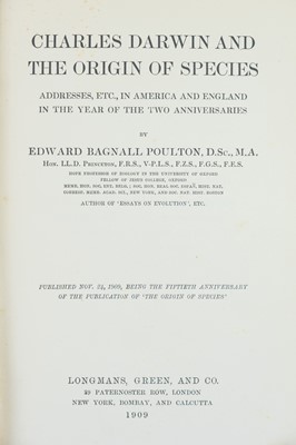 Lot 48 - Charles Darwin.