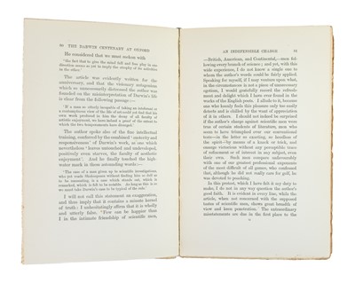 Lot 48 - Charles Darwin.