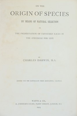 Lot 48 - Charles Darwin.