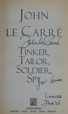 Lot 34 - (Signed) John Le Carré