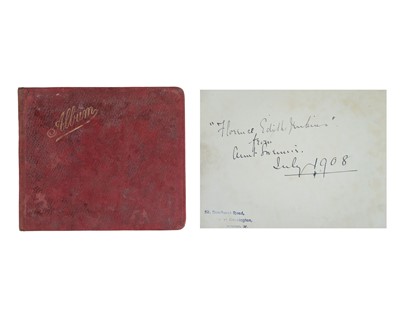 Lot 302 - An early 20th century commonplace book