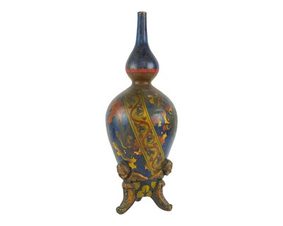 Lot 31 - An unusual Continental terracotta side vessel.