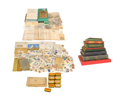 Lot 368 - Misc. stamps in Albums, stock books and loose.