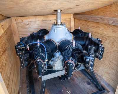 Lot 17 - A BOEING STEARMAN N2S-3 (B75N1) 1943 BIPLANE