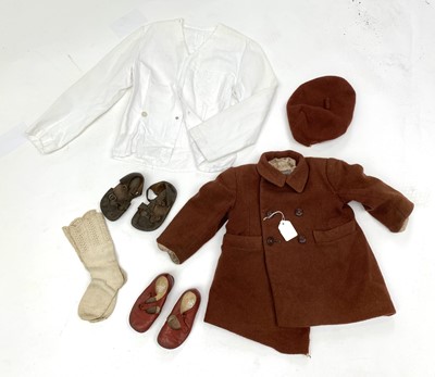 Lot 2858 - Childrens clothing etc. Dresses viyella, two...