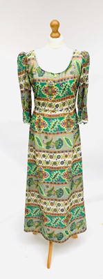 Lot 2864 - Two 1970’s maxi dresses, one Laura Ashley...