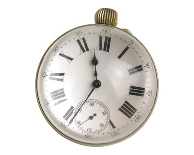 Lot 753 - A novelty glass ball desk watch.