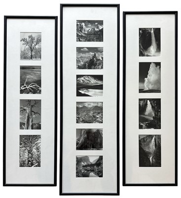 Lot 46 - Ansel Adams, fourteen photograph prints in...