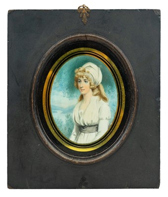 Lot 602 - Circle of Richard Cosway, portrait miniature.